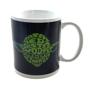 Star Wars Darth Vader &‎ Yoda 10 oz. Ceramic Mug Cup Light Dark Side